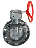Gear Butterfly Valve/ PVC Gear Butterfly Valve with Complete Range for Water Treatment