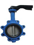 Cast Iron Lug Butterfly Valve Metal Seat with Lever Operation