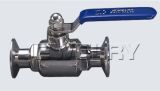 Sanitary Manual Ball Valve with Clamped End (110105)