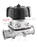 Sanitary Stainless Steel Clamped Diaphragm Valve