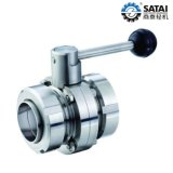 Sanitary Double Union Butterfly Valve
