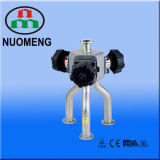 Sanitary Stainless Steel Multiple Channels Manual Diaphragm Valve (customized)