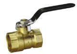 Brass Ball Valve with Handle (FF)