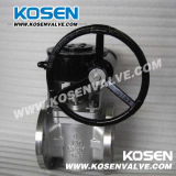 Stainless Steel Worm Gear Soft Sealing Plug Valves (X343)