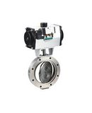 Pneumatic Actuator Vacuum Butterfly Valve