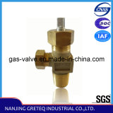 Low Pressure QF-10A Brass Chlorine Cylinder Valve for Gas Cylinder
