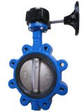 Cast Iron Lug Butterfly Valve with Worm Gear