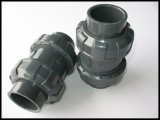 PVC Double Union Ball Check Valve with Size Dn32 (1-1/4