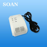 Soan Qg001 High Quality Home Security Alarm System Smoke/Gas/Leakage Detector Gas Leakage Detector Shut-off Valve