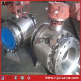 Forged Steel Flanged Trunnion Mounted Ball Valve