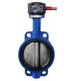 Ci Body Di Disc Wafer Butterfly Valve with Pin