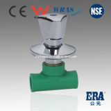 Hot Cold Water Stop Valve with Crom Handle (PR017)