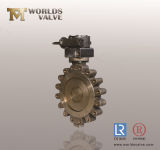 C95500 Lug Type Metal Seated Butterfly Valve