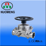 Plastic Hand Wheel Stainless Steel Manual Clamped Diaphragm Valve (ISO-No. RG0206)