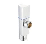 Chrome Brass Angle Valve with ABS Handle