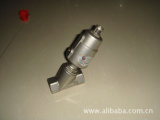 Stainless Steel Pneumatic Angle Seat Valve-Threaded