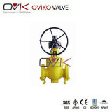 ANSI Orbit Ball Valve with Hydraulic Oparetion for Gas