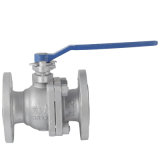 Cast Steel Flanged End 2PC Floating Ball Valve