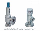 Closed Spring Loaded Low Lift Type High Pressure Safety Valve