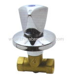 Brass Built-in Wall Stop Valve (HJS10)