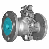 Flanged End 2PC Floating Ball Valve