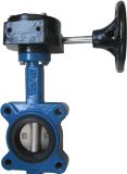 Lug Butterfly Valve Splined with Worm Gear Operation