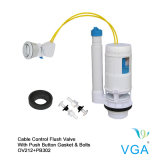 Cable Control Dual Flush Valve Toilet Component Spare Parts Ov212+Pb302