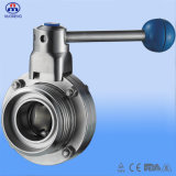 Stainless Steel Manual Threaded Butterfly Valve (DIN-No. RD1309)