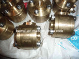 3PC Forged Floating Bronze Ball Valve