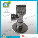 Brass Angle Valve with Plastic Handle (YD-5014)