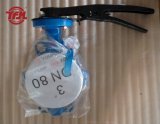 Teflon Lined Butterfly Valve with ISO Operator for Oil