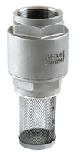 Precision Casting 2PC-Spring Vertical Check Valve Threaded with Filter