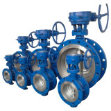 Hard Sealling Wcb Butterfly Valve Flanged Connected 300lb