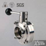 Stainless Steel Ss304 Sanitary Food Grade Butterfly Valve