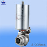 Stainless Steel Pneumatic Clamped Butterfly Valve