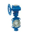 Three -Eccentric Center Sealed Clamp Butterfly Valve