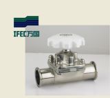 Stainless Steel Sanitary Clamped Diaphragm Valve (IFEC-GMF100001)