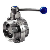 Sanitary Ss316 Butterfly Valve with Screw Ended