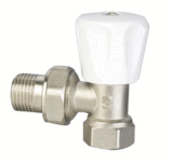 Manual Angle Thermostatic Temperature Valve (Nickel-Plated)