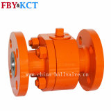 Forged Ball Valve Flanged End Different Color