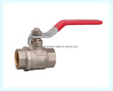 Brass Forged Female Brass Ball Valve with Steel Handle