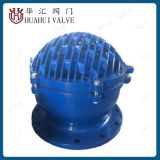 Cast Iron Flange Foot Valve Epoxy Powder Coated Ral5005 Dn50-Dn300