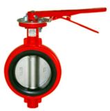 Lever Stainless Steel 316 Disc Butterfly Valve