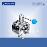 Manual Double Butterfly Valve for Food Process