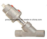 Welded Joint Stainless Steel Angle Seat Valve