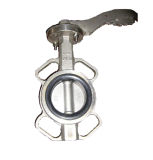 Stainless Steel Wafer Butterfly Valve with Lever
