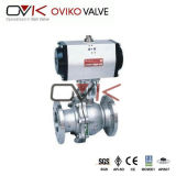 Industrial High Pressure Gas Ball Valve with Actuator