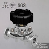 Sanitary Grade Stainless Steel Manual Operated Diaphragm Valves