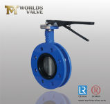 U-Section Flanged End Butterfly Valve