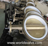 C95800 Wafer Butterfly Valve with PTFE Seat